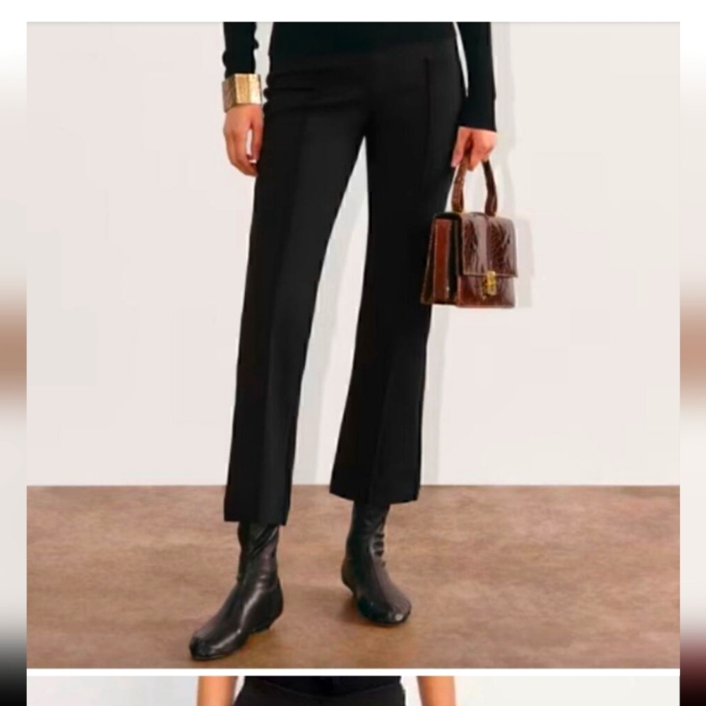 NWT Everlane The Dream Kick Flare Pant Black Medium